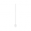 Lampa ścienna kinkiet LED listwa metalowy biały elegancki klasyczny minimalistyczny uniwersalny 60 cm SPARO ST-10669W1 white Step Into Design